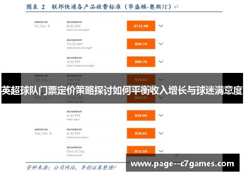 英超球队门票定价策略探讨如何平衡收入增长与球迷满意度