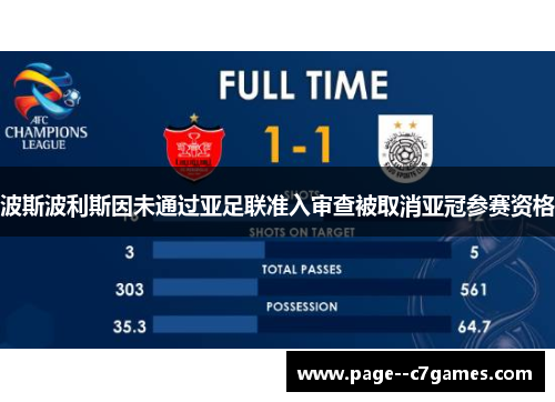 波斯波利斯因未通过亚足联准入审查被取消亚冠参赛资格 波斯波利斯因未通过亚足联准入审查被取消亚冠参赛资格
